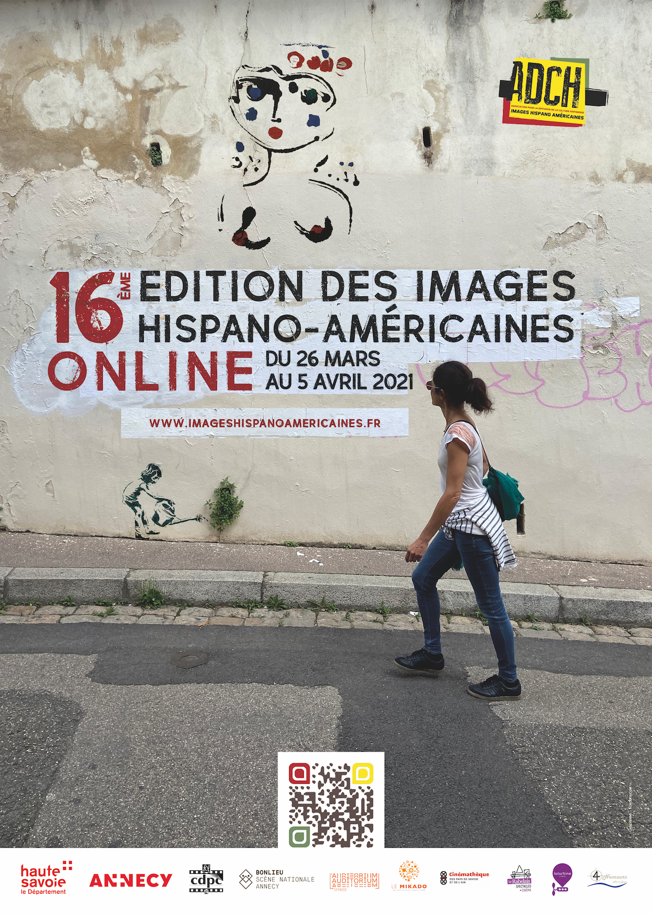 Affiche de la 16e édition des Images hispano-américaines Online