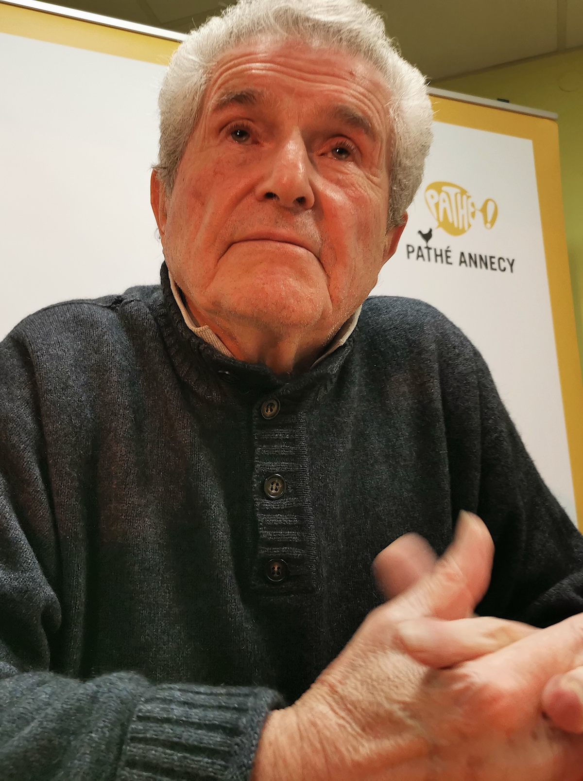 Rencontre avec Claude Lelouch “l’amour c’est mieux que la vie“ © Damien Tiberio