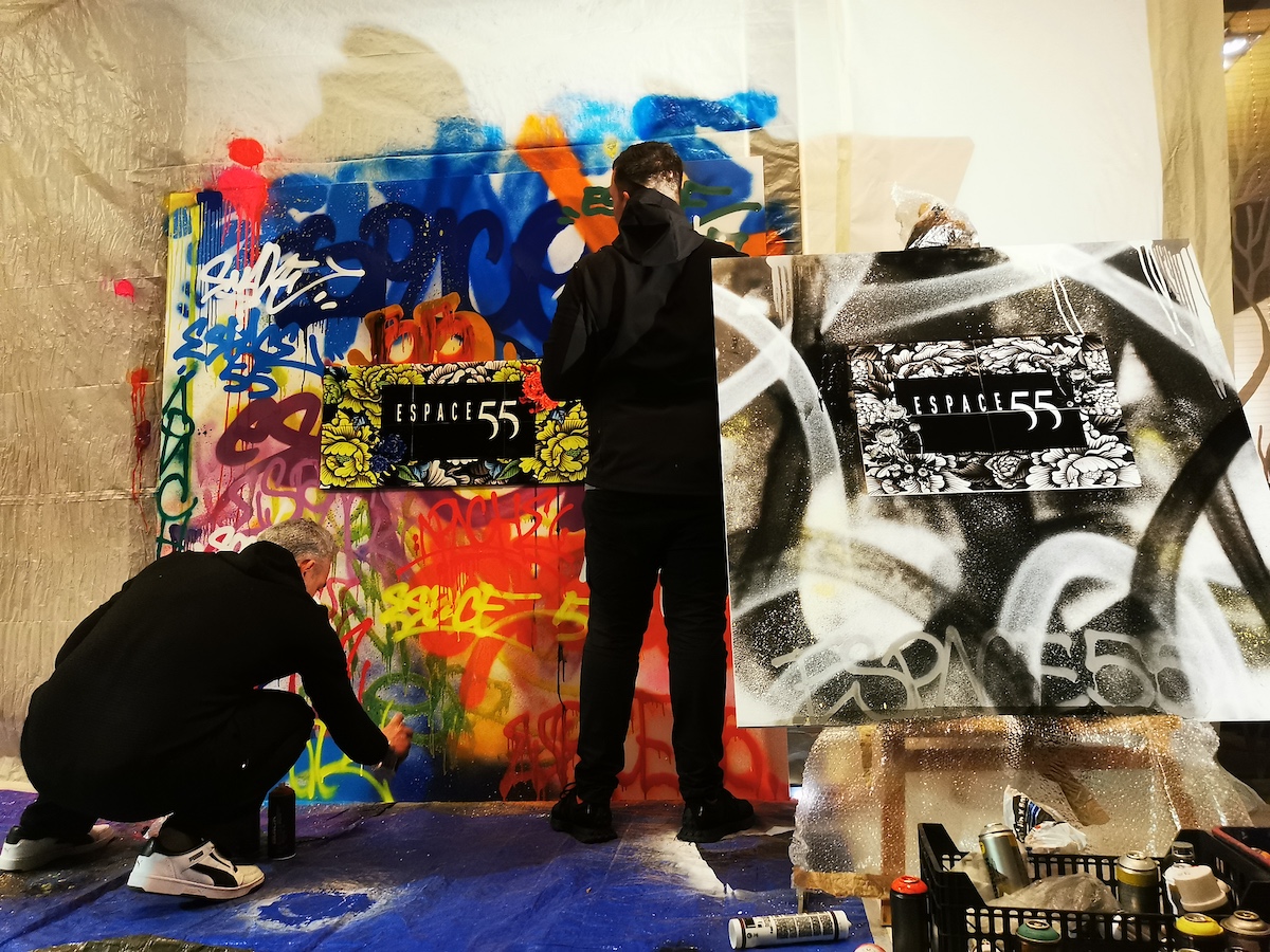 Le monde du Street Art Toulousain à l'honneur à l'Espace 55 Annecy Le monde du Street Art Toulousain à l'honneur à l'Espace 55 Annecy