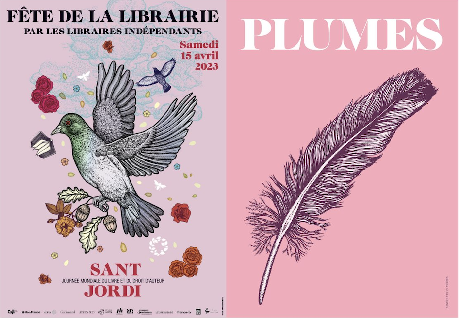 Affiche Fête de la Librairie 2023 Affiche Fête de la Librairie 2023
