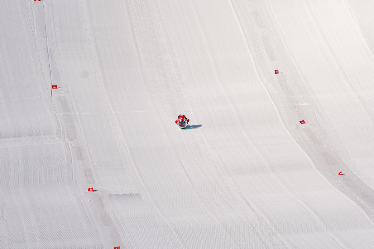 Nouveau record du monde de vitesse en snowscoot Nouveau record du monde de vitesse en snowscoot