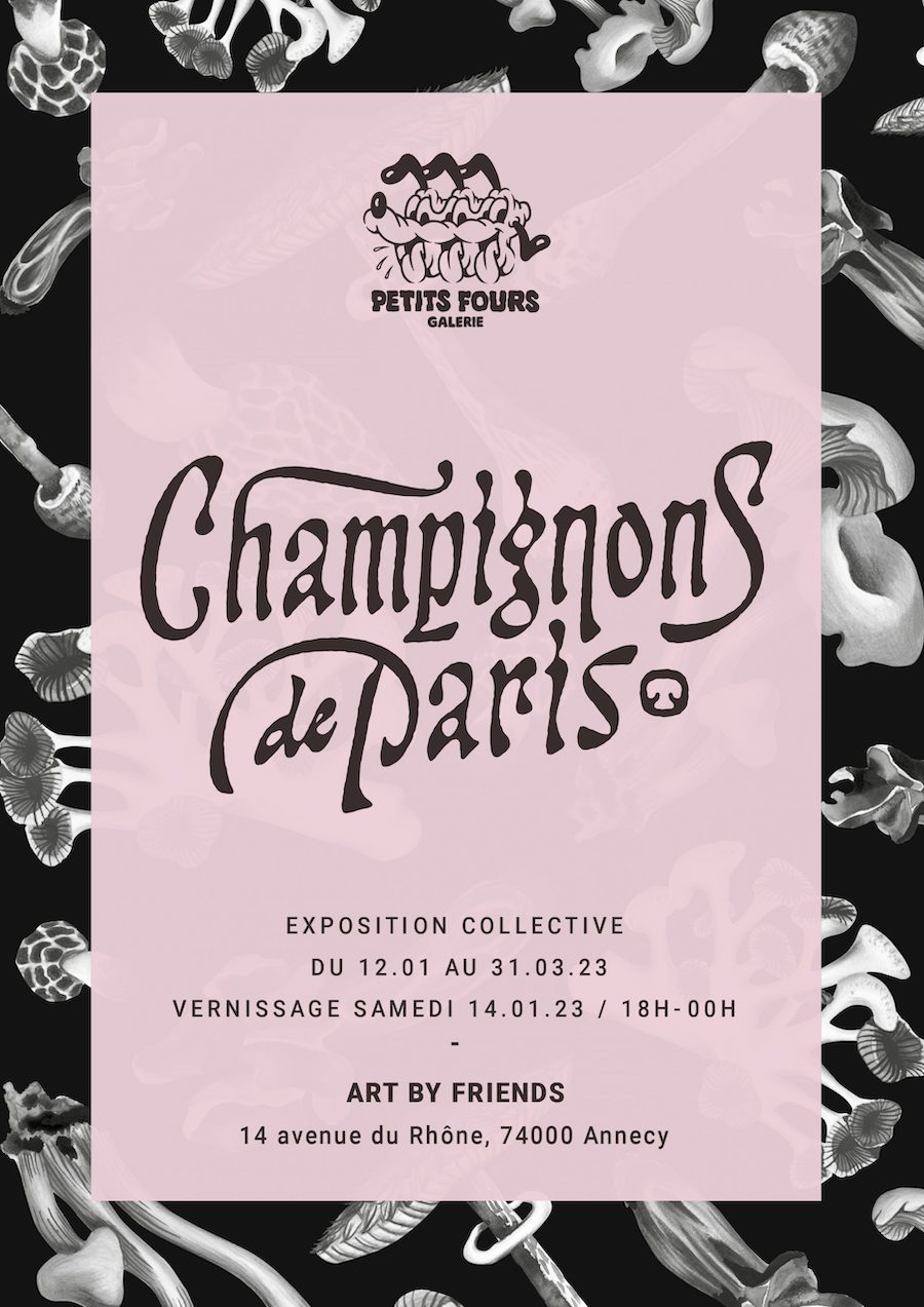 Affiche Champignons de Paris chez Art by Friends Affiche Champignons de Paris chez Art by Friends