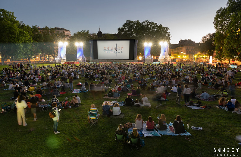 Projections plein air © Annecy Festival 2023