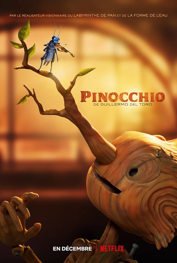 Affiche Pinocchio © Guillermo Del Toro
