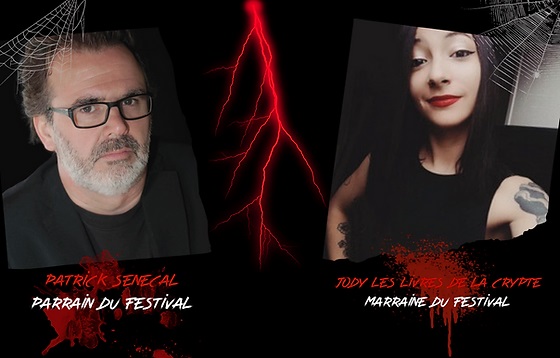 Patrick Senecal le parrain et Jody la marraine de l'évènement