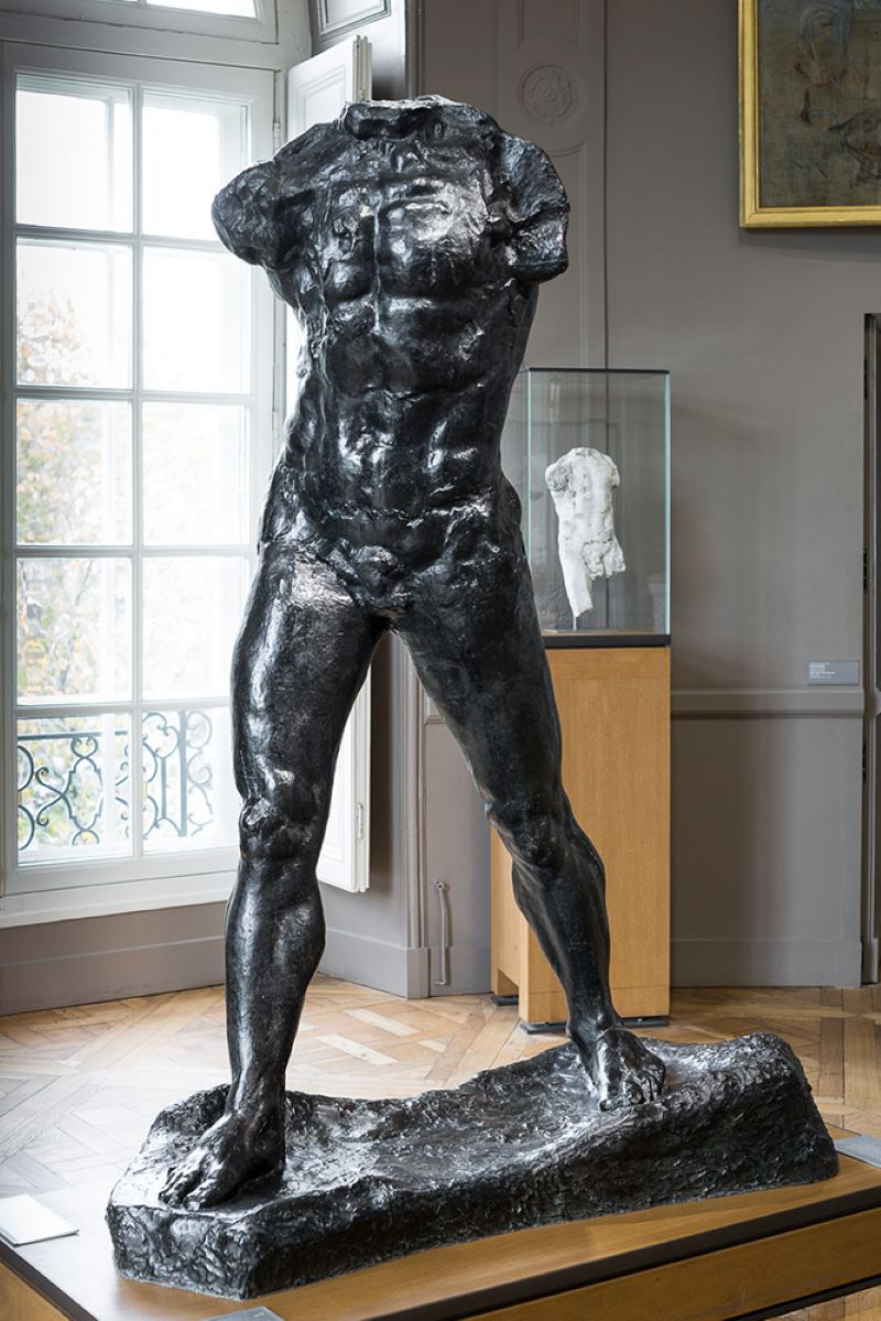 La sculpture L'Homme qui marche de Rodin © Musée Rodin La sculpture L'Homme qui marche de Rodin © Musée Rodin