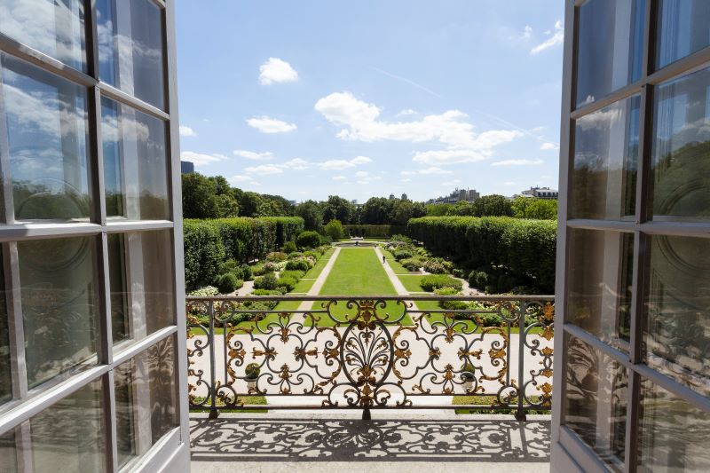 Le jardin des sculptures pris du première étage de l'hôtel Biron © Agence photographique du musée Rodin - Jérome Manoukian Le jardin des sculptures pris du première étage de l'hôtel Biron © Agence photographique du musée Rodin - Jérome Manoukian