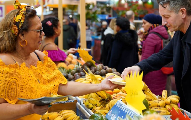 Des stands mettant en avant l'agriculture d'autres pays © Salon international de l'agriculture