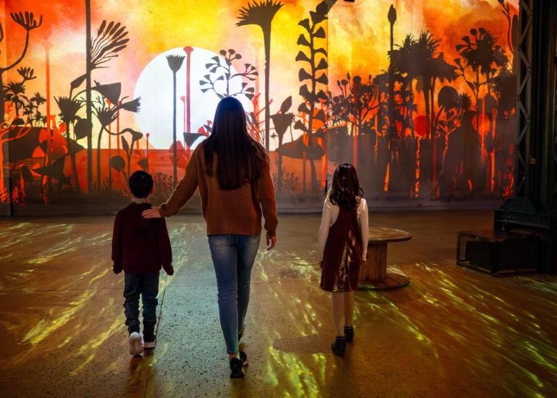 L'Égypte des Pharaons à l'atelier des Lumières © Culturespaces / C. de la Motte Rouge