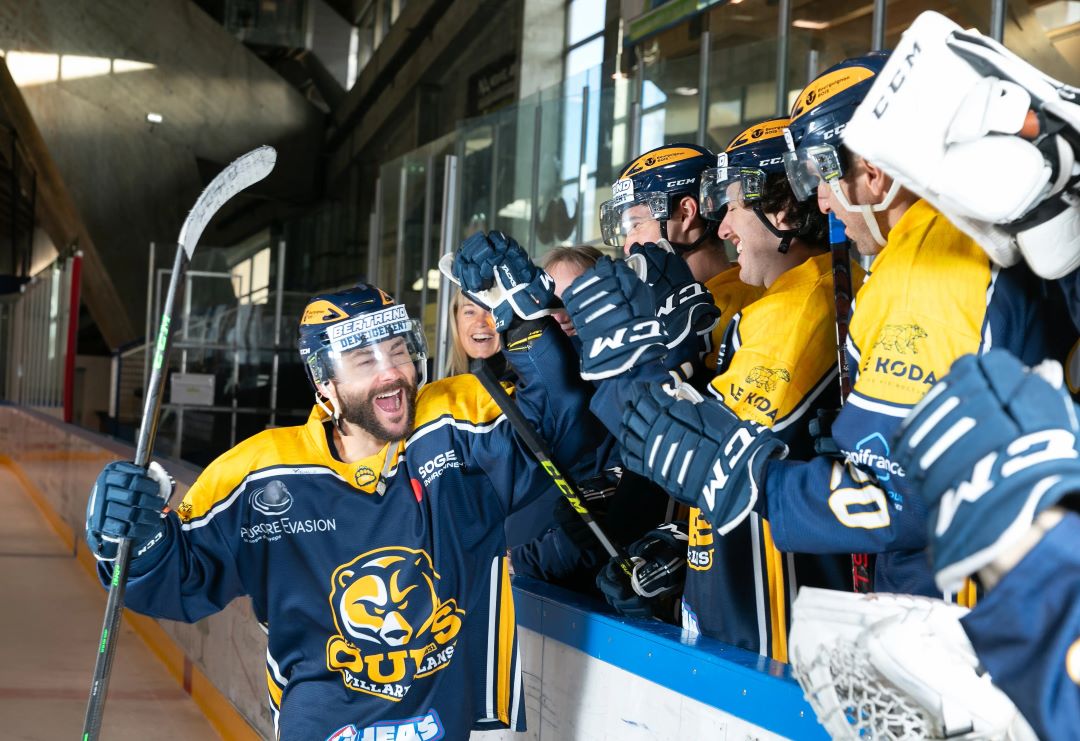 Les champions vont s'affronter lors d'un match de hockey © massif du Vercors