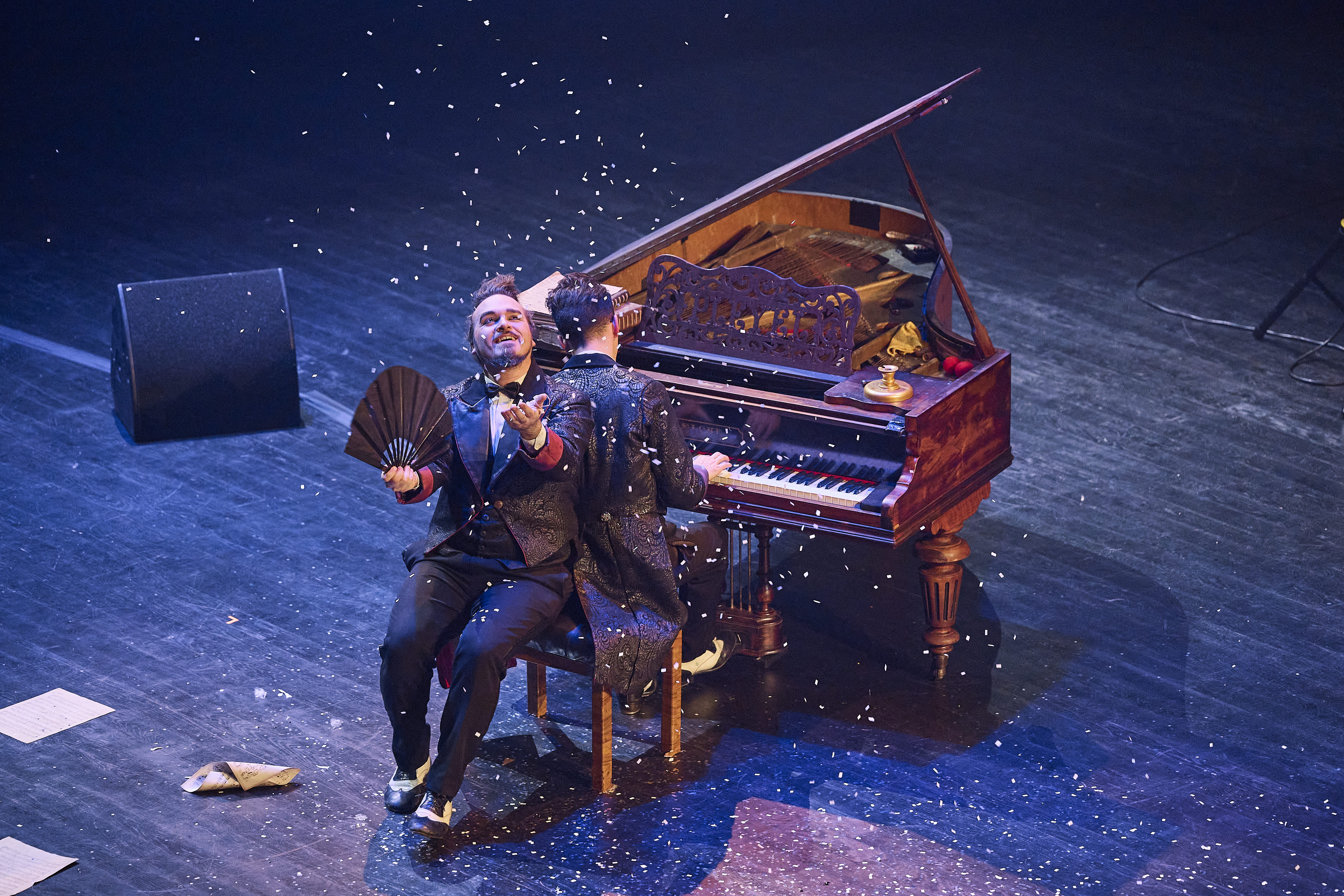 Les Virtuoses, un spectacle plein de musique, de rire et de magie © Stéphane Audran