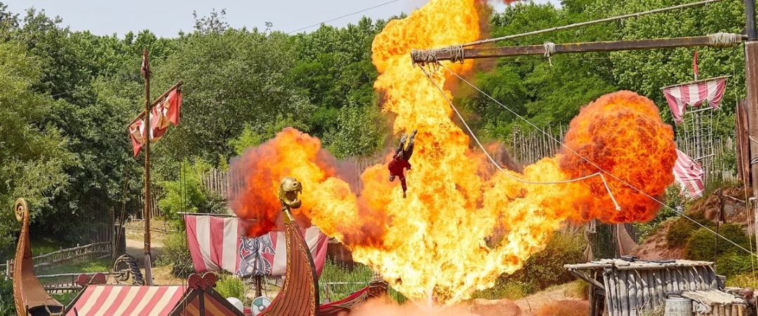 Le spectacle Les Vikings © Le Puy du Fou