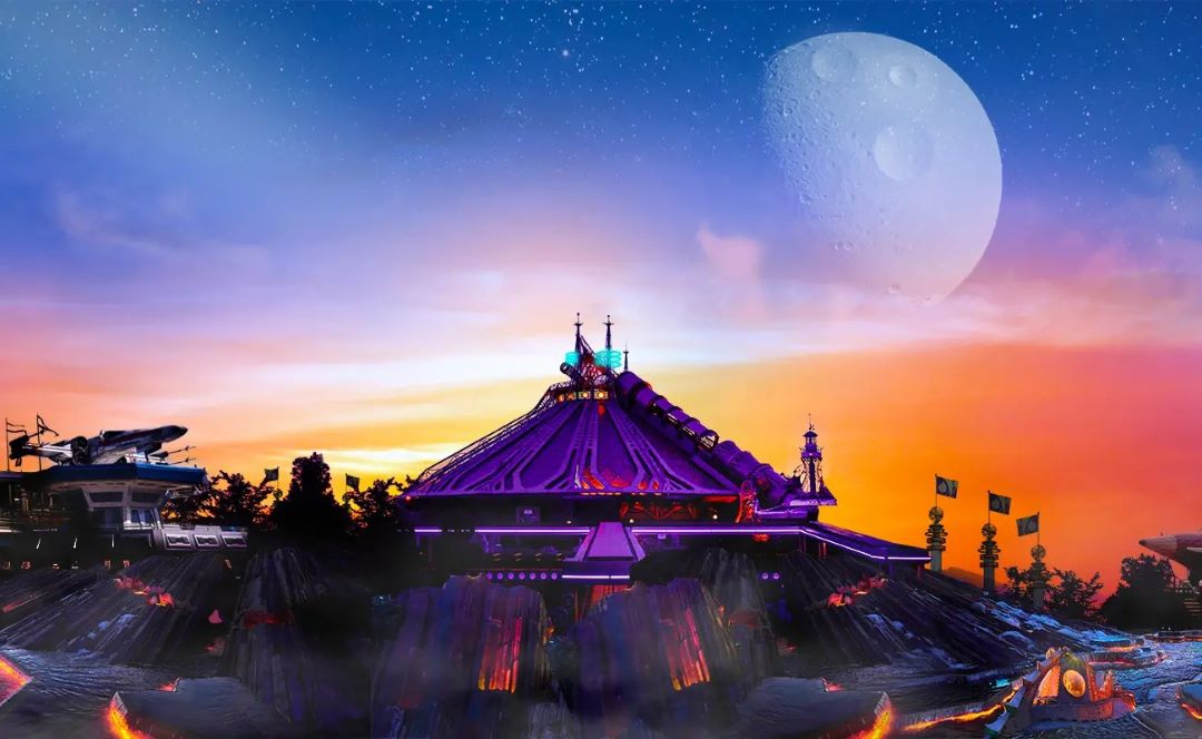 Discoveryland est le land de l'espace et de l'innovation © Disneyland Paris