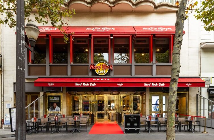 Façade du Hard Rock Cafe Paris © Hard Rock Cafe Paris