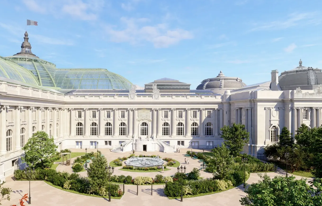 Le Grand Palais est un grand bâtiment divisé en plusieurs espaces culturels © Chatillon Architectures pour la Rmn