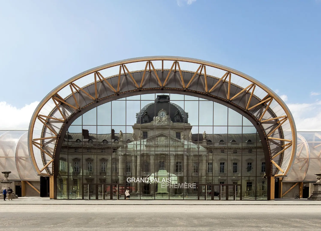 Le Grand Palais éphémère accueille les événements culturelles le temps de rénovation du Grand Palais © Collection Rmn - Grand Palais © Patrcik Tourneboeuf