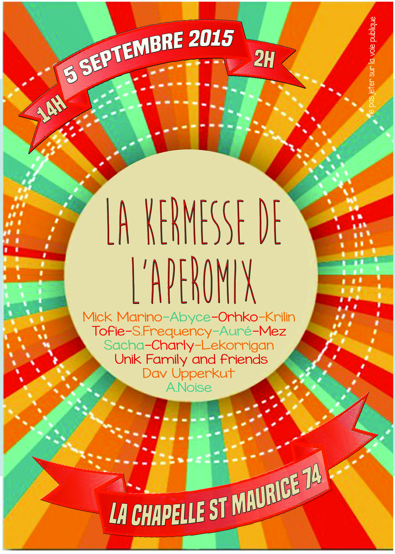 Aperomix NEEFA à la Chapelle St Maurice le 5 septembre 2015 Aperomix NEEFA à la Chapelle St Maurice le 5 septembre 2015