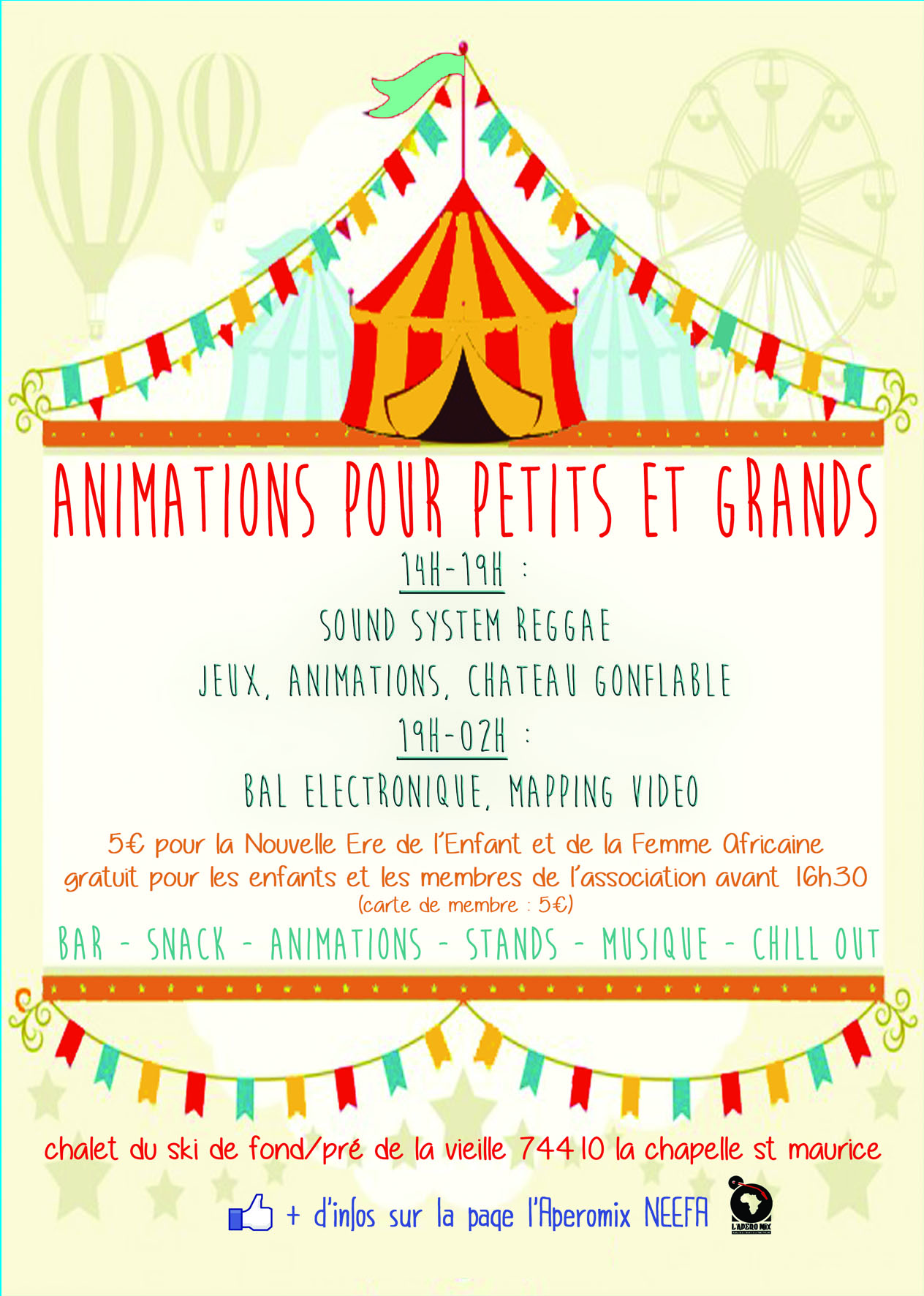 Aperomix NEEFA à la Chapelle St Maurice le 5 septembre 2015 Aperomix NEEFA à la Chapelle St Maurice le 5 septembre 2015