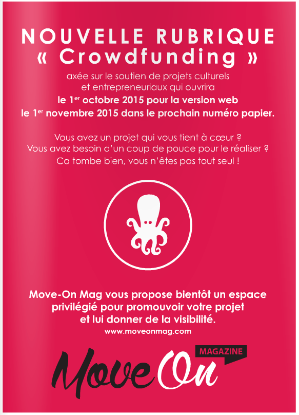 Nouvelle Rubrique "Crowdfunding" ! Entrez dans le Move ! Nouvelle Rubrique "Crowdfunding" ! Entrez dans le Move !
