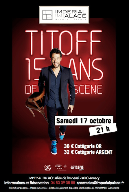 Titoff à L'Imperial Palace le 17 Octobre  Titoff à L'Imperial Palace le 17 Octobre