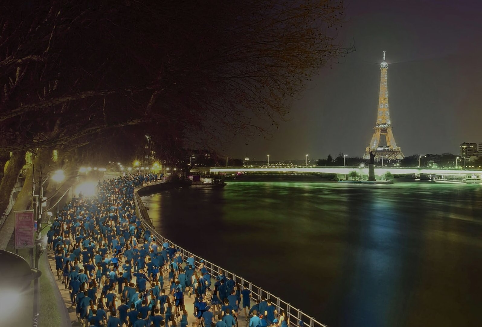 La course de 11km permet de découvrir Paris © Dassault Systèmes La course de 11km permet de découvrir Paris © Dassault Systèmes