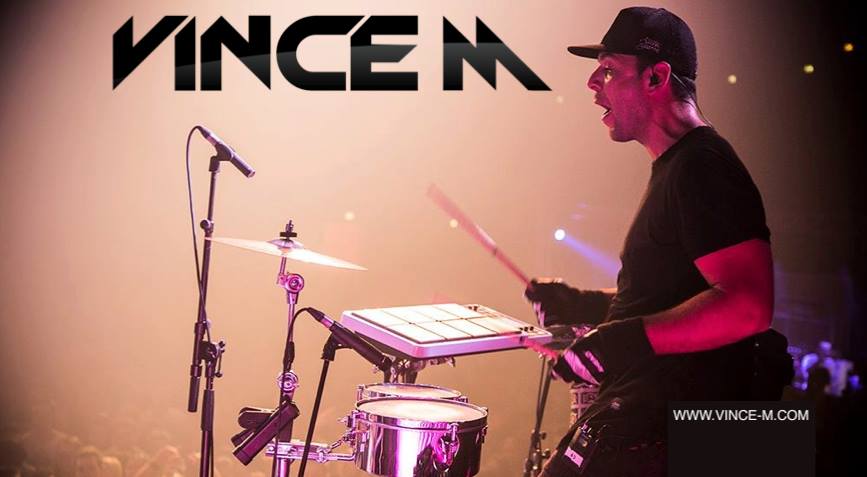 VINCE M, le "prince" de la percussion