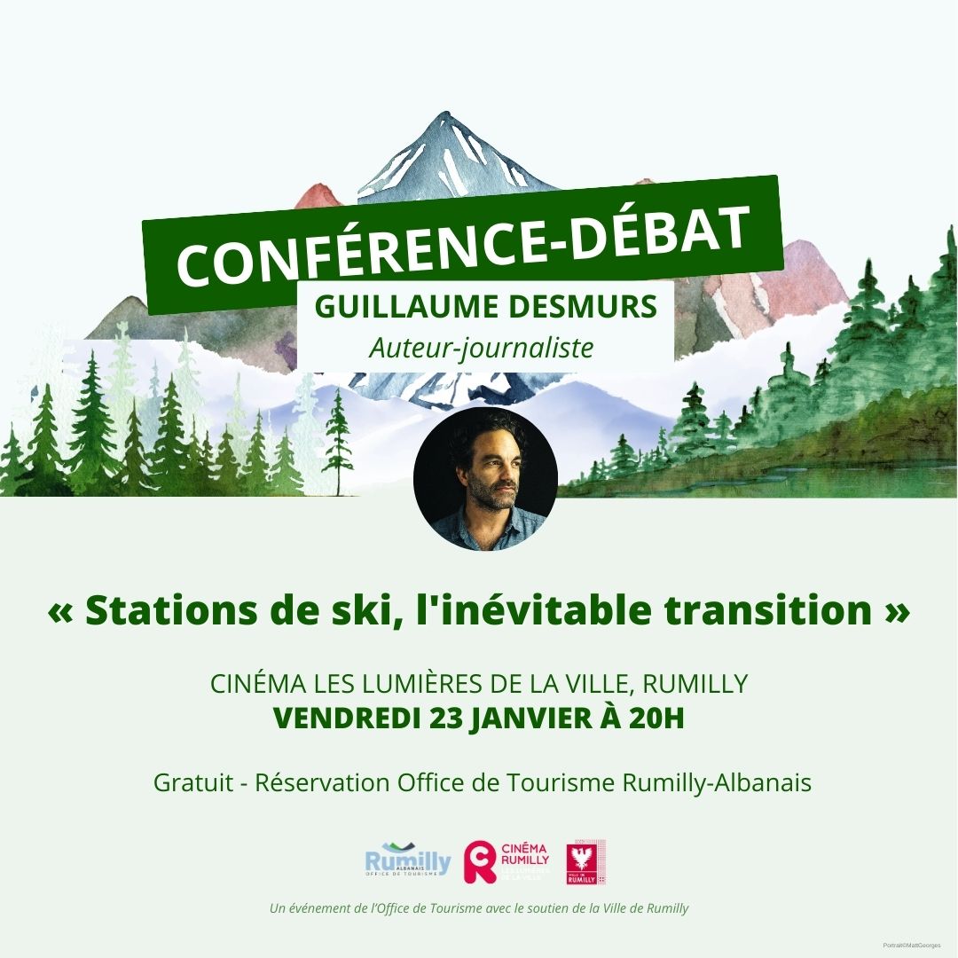 Conférence - Débat - Guillaume Desmurs - Vendredi 23 janvier 2026 à Rumilly