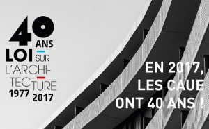 Le projet "Archi-Littéraire" signe la célébration des 40 ans des CAUE