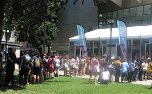 Les festivaliers débarquent à Annecy !