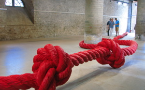 Exposition Corde à nœuds de Lilian Bourgeat à Cluny