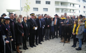 Annecy. Inauguration de la stèle en l’honneur de Suzanne Noël ce 11 novembre 2018