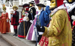 Comme un avant goût de Carnaval Vénitien à Annecy