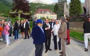 François Hollande à la Fête du Livre de Talloires le 25 mai 2019