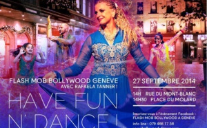 Flash mob Bollywoodien à GENEVE le 27 sept. 2014