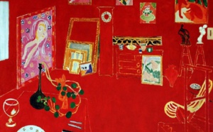 La peinture l'Atelier rouge est à découvrir à la Fondation Louis Vuitton © Moma/Fondation Louis Vuitton 
