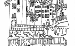 Le Reporter Coloriage, et si on coloriait Annecy?!