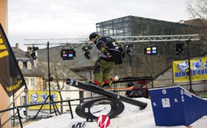 La 1ère compétition urbaine de ski et de snowboard freestyle en France a eu lieu à Chambéry