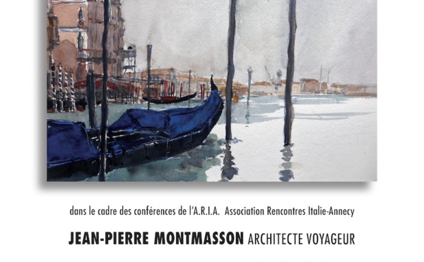 Venise en aquarelles, conférence