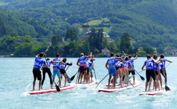 Talloires accueille toutes les formules de compétitions de paddle les 15 et 16 juin 2019
