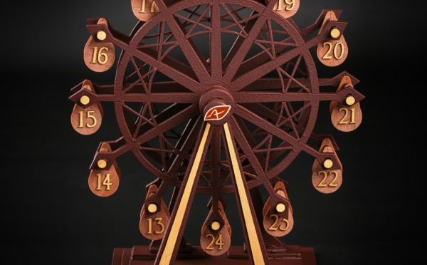 Patrick et Louis Agnellet unis par une Grande Roue qui sublime le chocolat