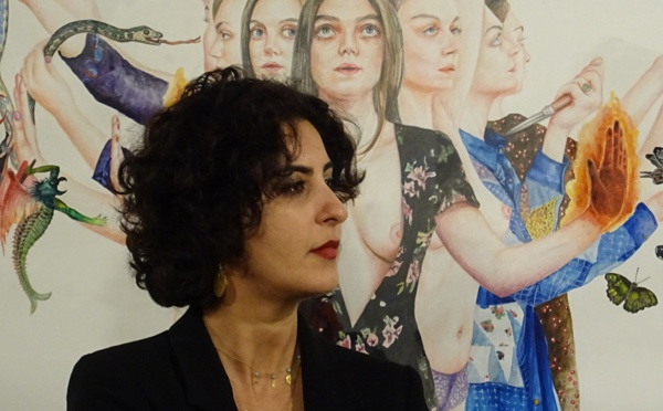 Nazanin Pouyandeh s’expose (à nu ?) à La Fabric - Annecy