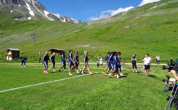 Lyon, l’équipe de Football Féminin rugit de bonheur à Tignes