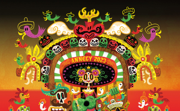 L'affiche 2023 du Festival d'Annecy : Une ode à l'animation mexicaine