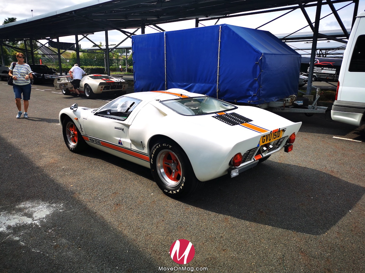 Ford GT 40 - 24h du Mans - 100eme anniversaire historique - Le Mans Classic 2023 - Photo Move-On Magazine