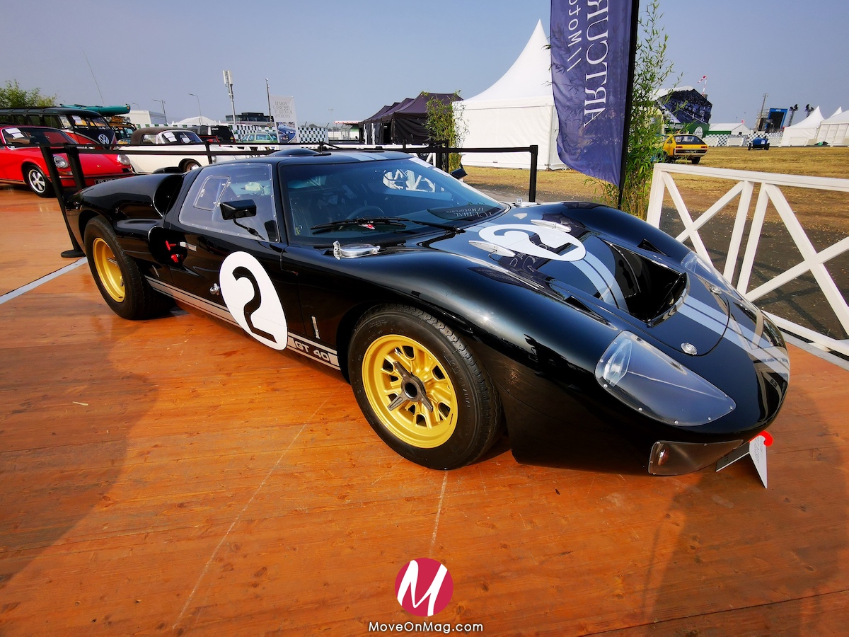 GT 40 - 24h du Mans - 100eme anniversaire historique - Le Mans Classic 2023 - Photo Move-On Magazine