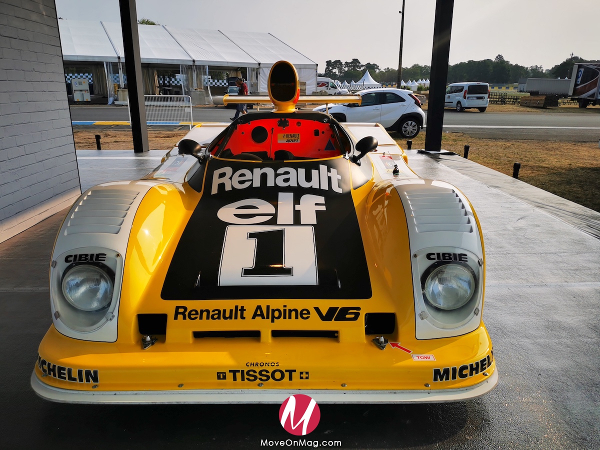 Renault Alpine v6 - 24h du Mans - 100eme anniversaire historique - Le Mans Classic 2023 - Photo Move-On Magazine