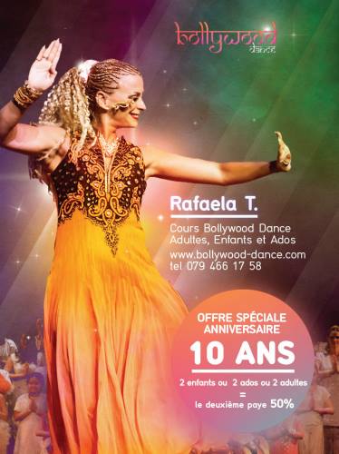 OFFRE ANNIVERSAIRE BOLLYWOOD GENEVE